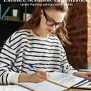 Monthly Planner 2026, 12 Months Hardcover Calendar Planner from January 2026 - December 2026, 7.4'' x 9.6'' Monthly Planner with Tabs, Spiral Daily Planner Perfect for Office School Teacher Student, Green
