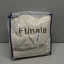 Neutral Faux Linen Sheer Curtains 108 Inches Long Extra, Natural Light Filtering 2 Panels, Cream Beige Farmhouse Curtains & Drapes, Pinch Pleat Sliding Glass Door Ceiling Curtain with Hook