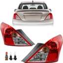Tail Light Assembly Fit for 2012-2019 Nissan Versa Sedan Rear Lamp Left Driver and Right Passenger Side