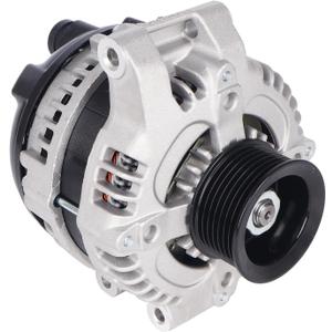 PAROD 1042104732 Alternator 12V 105Amp Fit for 2006-2008 Acura CSX, 2004-2008 TSX, 2003-2007 Honda Accord, 2006-2011 Civic, 2007-2011 CR-V, 2003-2011 Element, CW 7-Groove Pulley
