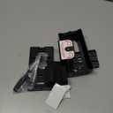 QIBOX Anti-Theft Video Doorbell Mount Compatible with Ring/Blink Video Doorbell 4/3/3 Plus/2/1/(2020 Release), Adjustable No-Drill Mounting Bracket Wedge Adapter Holder Accessories (Black)