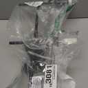 ZSMAIKU Vanity Lights For Bathroom,23.6 In Black Bathroom Light Fixtures Over Mirror,Vintage 3Light Vanity Light With Flared White Fabric Lampshade For Bedroom,Hardwired Hallway Sconce Light,E12 Base