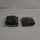 KEYYOOMY 20 CT Black Paper Bags Square Gift Bags with Handles 6x6 in Small Square Bottom Kraft Paper Gift Bag Party Favor Bag for Wedding Birthday Christmas Small Business (6x6x6 in, Black)