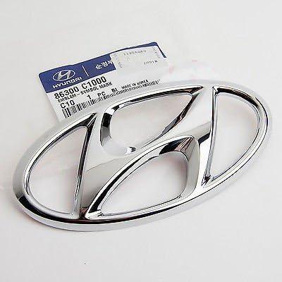 Genuine OEM Hyundai Sonata Trunk 'H' Emblem for 2015+ 86300-C1000