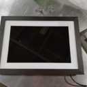 Frameo 10.1 inch Digital Picture Frame WiFi Smart Digital Photo Frame Wood IPS HD 1280 * 800 1080P Touch Screen Auto-Rotate Easy Setup to use Free Share Photos and Videos Gift for mon Father Women