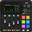 RØDE RØDECaster Duo Compact All-in-One Audio Production Solution for Podcasting, Streaming, Music Production and Content Creation (Black)