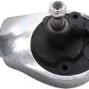 1 PC SHLPDFM Power Steering Pump Chrome Saginaw P Series Power Steering Pump 5/8" Keyway Style Shaft Compatible with GM Vehicles GMC Chevrolet Chevy Buick Oldsmobile Pontiac Chrome