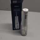 Onlyone Rechargeable Cordless Water Flosser with Adjustable Water Pressure for Daily Oral Care, Power Dental Flosser for Home and Travel Use, Portable Oral Irrigator for Sensitive Gums and Braces Care (White)