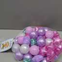 Realhaha Ball Pit Balls 50 PCS, Star Shapes for Babies Kids Playpen Plastic Balls for Babies Ball Pool Puppy Playballs,Purple