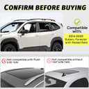 Car Roof Rack Cross Bars Compatible with 2014-2025 Subaru Forester (Fit for Raised Side Rails), Aluminum Lockable Roof Cross Bars for Kayak Bike Rooftop Cargo Carrier Bag Basket Luggage