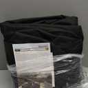 ULTCOVER Waterproof Patio Adirondack Chair Cover for Outdoor Chair Size Upto 32W x 38D x 36H inch, Black