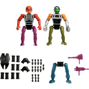 Masters of The Universe Origins Action Figure Deluxe Multi Bot, 5.8 Inch Evil Robot with Weapons, Detailed Design with 43 Modular Parts