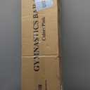 Tepemccu Expandable Gymnastics Bars, Adjustable Height Gymnastic Horizontal Bars, Children Folding Training Bar for Kids (Pink)