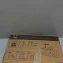 3 Tier Display Stands for Vendor Events, Display Stand Portable for Shop Retail, Display Shelves for Vendors, Candles, Glasses, Glass Jars, Crafts, Jewellery, Black Farmers Market Stand (Corner)