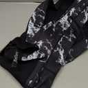 Wetsuit Women 3mm Neoprene, Shorty Wet Suit for Women Cold Water Swimming Long Sleeve Diving Suits with Front Zipper UV Protection for Swimming Diving Snorkeling (Large, Sea Wave)