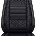Car Seat Cover for Hilux Surf 1990-2024 5-seat Full Set Anti-Slip Protector Cover (Black)