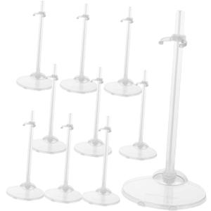 Alasum Doll Stands 4 Pcs Doll Model Display Holder for Boys and Girls Sturdy Wide Base
