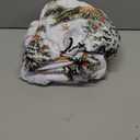 Horaldaily 4PCS Christmas Dining Chair Covers, Christmas Trees Ball Ornaments Stretch Removable Washable Slipcover Chair Protector for Dining Room Home Decor (White)