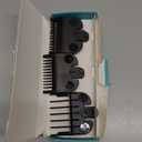 Clipper Guards Set Compatible with Most Wahl Clippers, Clipper Guides Replacement - 1/16" to 3/16", 3 Piece Set, Black Color