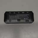 Peakeep Small Digital Alarm Clock Plug in for Bedrooms Bedside, Tiny Electric Clock Large Big Numbers Display with Battery Backup for Desk Table, 6 Dimmers, 5 Adjustable Alarm Volumes (Blue)