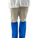 Yuzrbu 50 Pcs (25 Pairs) Disposable Thicken Boot and Shoe Covers 19 inch Tall Extra Large Waterproof Anti-Slip Overshoe