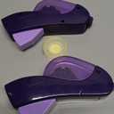 Saillong 2 Pack Automatic Tape Dispenser, All Inclusive Handheld Packaging Tape Dispenser Gun for Gift Wrapping, DIY Projects, Easy to Cut & Safe, Purple