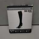 SB SOX Lite Compression Socks for Men & Women (15-20mmHg) – Best Compression Socks for Travel, Sports, and Daily Wear - L/XL