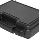 Plastic Tool Box, 10.2x7.1x3 Inch Small Drop-Resistant Case with Foam, Portable Hard Tool Box with Handle & Buckle