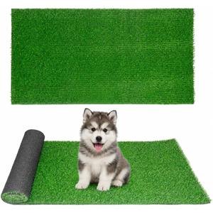 Artificial Grass Turf Lawn 35x24in Realistic Fake Grass Carpet