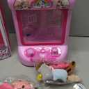 Marlrin Claw Machine for Kids, Mini Vending Machine Girls Unicorn Toys, Candy Grabber Prize Dispenser with Sound & 20 Mini Plush Toys, Electronic Arcade Game Indoor Toy for Home Party Birthday Gifts