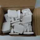 Outlet Covers Babepai 38-Pack White Child Proof Electrical Protector Safety Improved Baby Safety Plug Covers