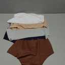 Wealurre Womens Underwear High Waisted Seamless Thongs for Women Breathable No Show Panties for Ladies 5 Pack Medium