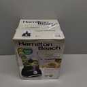 Hamilton Beach Food Processor & Vegetable Chopper for Slicing, Shredding, Mincing, and Puree, 8 Cup, Black