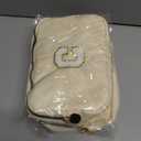 3 x 2025 Graduation Gifts for Her Women Girls,Personalized Belt Bag Waist Packs Trendy Fanny Pack Crossbody Bags,Initial White A,Cream Bag