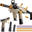 Bugrtey Two Modes Toy Gun Shell Ejecting Rifle with 80 Soft Bullets 40 Shells 2 Clips Soft Bullet Toy Guns Outdoor Shooting Games Christmas Halloween Birthday Gifts