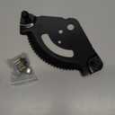 Steering Sector Gear Plate and Pinion Gear Replaces 717-1550F 7171550 7171554 for Mtd Cub Cadet LT1018 LT1022 LT1040 LT1042 LTX1040 LTX1042 LTX1046 LTX1050 for Troy Bilt