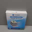 CA10165 Engine Air Filter, Pre-oiled, Longer Lifespan, Replace for Honda Civic 2006-2011 L4 1.8L, OE: 17220-RNA-A00.