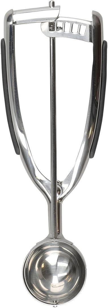 KitchenAid Cookie/Ice Cream Scoop with Trigger, Dishwasher Safe Kitchen Gadget - Stainless Steel (Colour)