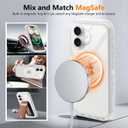 for iPhone 17 Case Compatible with MagSafeShockproof, 3-Layer Drop Protection, Heavy Duty Magnetic Protective Phone Case Cover, 6.3", Crystal Clear