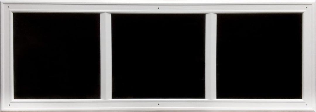 Coach House Heritage Dcor  2 Simulated Garage Door Window Kit (Easy-Install Faux Windows), Decorative Hardware, Made in USA, White