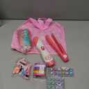 Dreamon 51 Pcs Hair Styling Tools - Hair Gem Stamper Kit and Automatic Hair Braider - Bling Hair Jewels for Girl with Reusable Shining Diamonds and Hair Chalk - Hair Salon Toys Christmas Birthday Gift