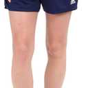 adidas Women's Parma 16 Shorts (Large, Dark Blue/White)