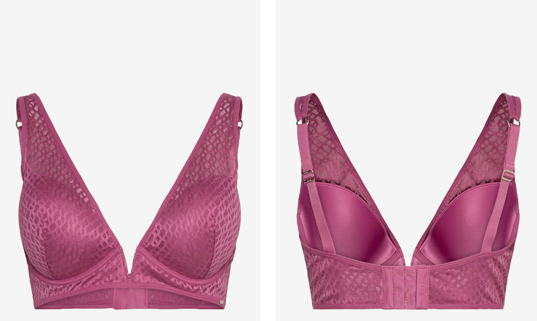 Hugo Boss Body wear Women's Bra, Pink, Size 36D