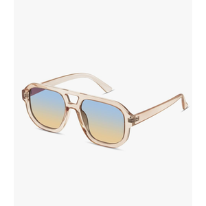 livho Trendy Polarized Square Aviator Sunglasses Women Men Square Eyewear Frame, Retro Sun Glasses for Women Men 2025 Shades