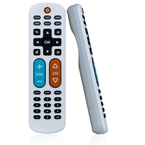 GE OneTouch Streaming Remote Control, Big Button, Backlit, White