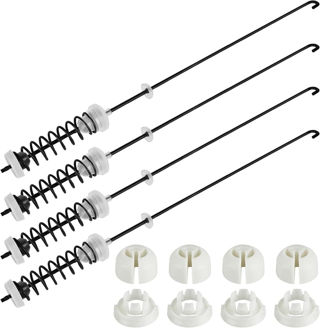 W10780045 WTW4816FW2 NTW4516FW2 NTW4605EW0 NTW4516FW1 WTW4800BQ1 Washer Suspension Rod Kit for Amana Whirlpool Kenmore WTW4800BQ0 RTW4516FW1 WTW4815EW0 NTW4516FW0 WTW4815EW1 WTW4816FW1 W10821951