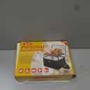 Aotto Portable Oven, Electric Lunch Box Food Heater - 12V/24V/110V 3-in-1 Car Food Warmer - Heated Lunch Box for Adults - Cook, Reheat & Keep Meals Warm for Car, Truck, Travel, Work, Home - Black Red