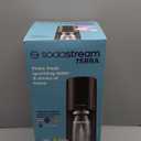 sodastream Terra Sparkling Water Maker Machine, with 1 Litre Reusable BPA-Free Water Bottle for Carbonating & 60 Litre Quick Connect CO2 Gas Cylinder – Black