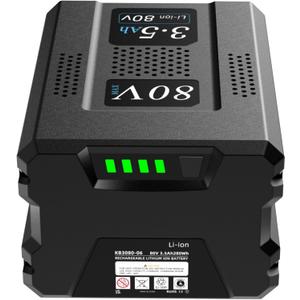 SAPBJ 80V 3.5Ah Battery for Kobalt 80 Volt Max Battery Replacement, Compatible with Kobalt Cordless Power Tool Lithium Ion Bateria Model KB2580-06 KB580-06 KB680-06 KB280-06