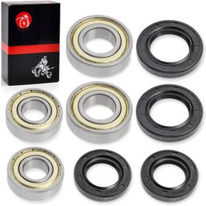 Front Wheel Bearing & Seal For YAMAHA Banshee Warrior 350 1988-2006 Bear Tracker Big Bear Bruin 250 2001-2009 YFZ450 W V R RSE
